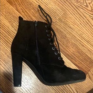 Black Booties with Heel